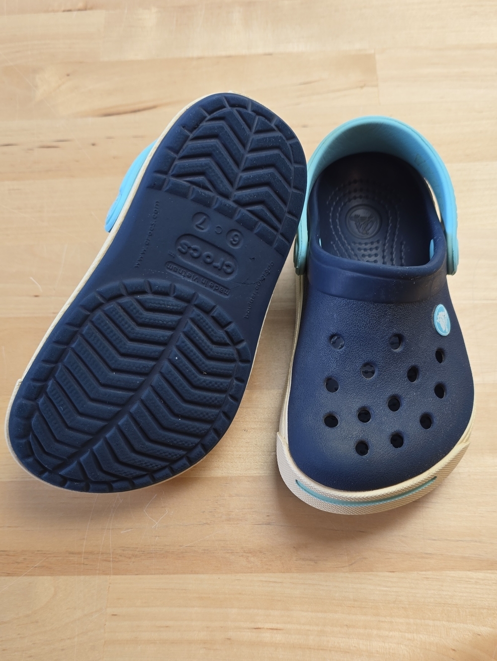 Crocs Toddler Crocband II Clog Blue Size 6-7